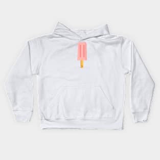 Salmon ice lolly Kids Hoodie